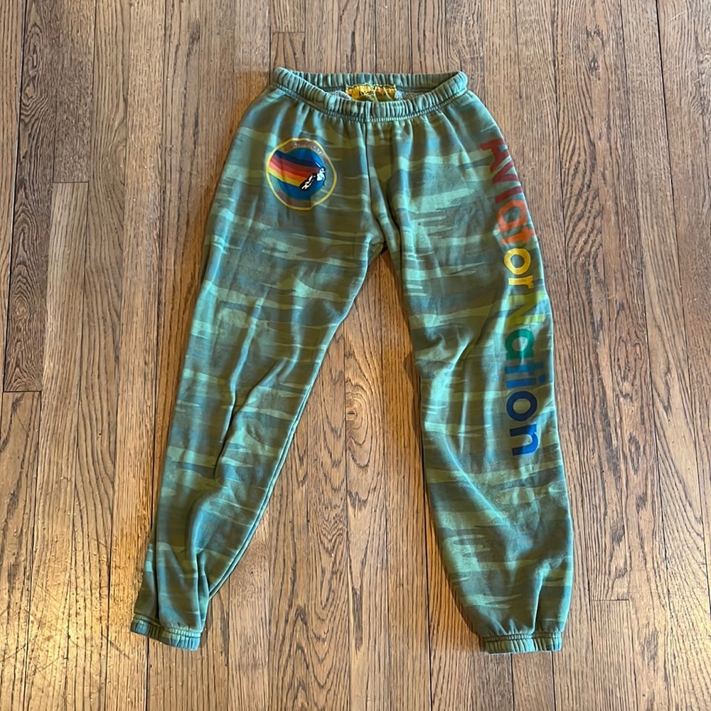 AVIATOR NATION LA JOLLA SWEATPANTS - CAMO